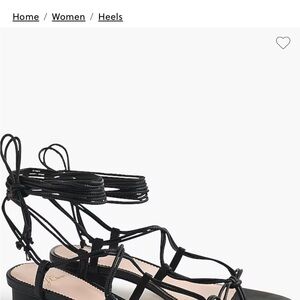 Jcrew Leather Strappy Sandals